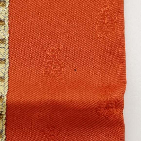 HERMES Authentic White Silk Scarf - Picture 8 of 12